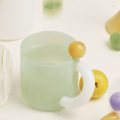 Taza de Vidrio Coloreado Hecha a Mano - Diseño Adorable - Image 11