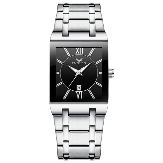 Reloj de Pulsera Cuadrado Impermeable con Calendario y Movimiento de Cuarzo - Image 16
