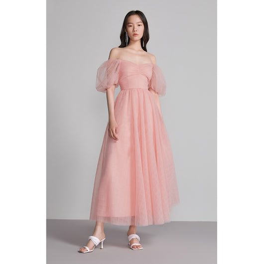 Vestido Cuadros con Mangas Voluminosas y Cuello Clásico - Image 17