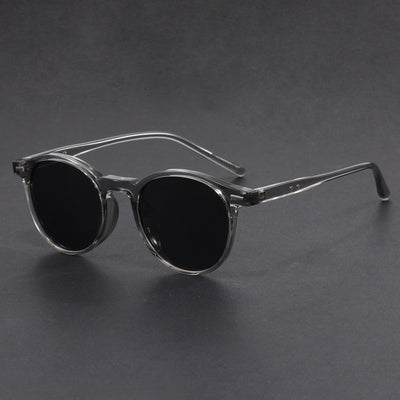Gafas de Sol Retro Marco Redondo Ultraligero con Protección UV