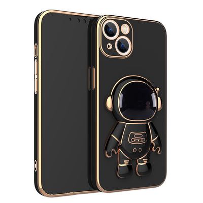 Funda Protectora con Lente de Película y Soporte Electropulido para Celular - Image 13