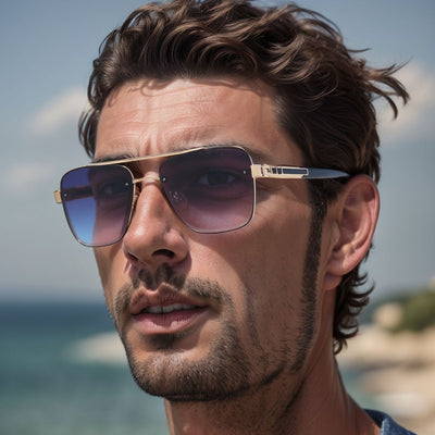 Gafas de Sol Cuadradas Modernas para Hombre