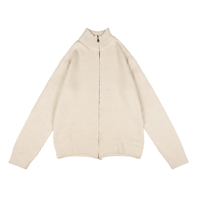 Suéter Cardigan Tejido Suave con Doble Cierre - Image 8