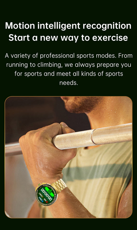 Reloj Inteligente Deportivo con Monitoreo de Salud y Bluetooth - Image 8