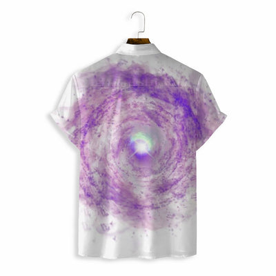 Camisa Holgada Casual Hombre con Impresión Digital 3D Vórtex - Image 4