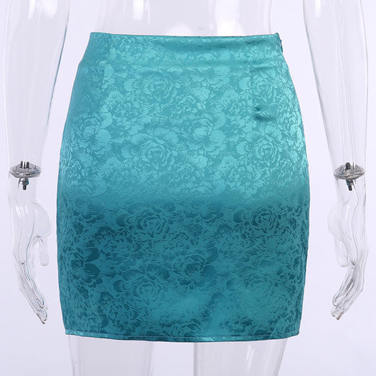 Falda de Verano en Jacquard de Satén - Image 24