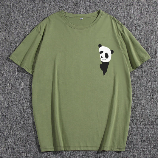 Playera de Algodón Puro Panda - Comodidad Simple y Elegante - Image 7