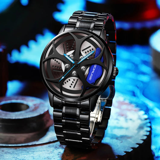 Reloj de Acero Inoxidable para Hombre con Esfera Luminosa - Image 34