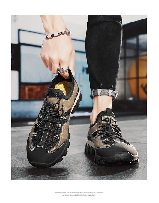 Zapatos de Senderismo Casual de Malla para Hombre - Verano - Image 14
