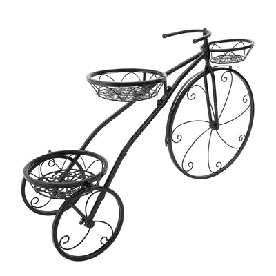 Carrito Triciclo Expositor de Plantas y Macetas para Jardín y Terraza - Image 6