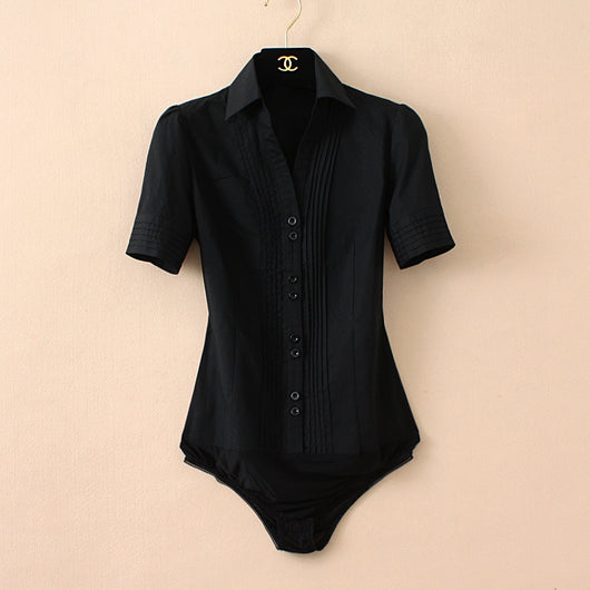 Blusa Profesional de Algodón para Mujer - Perfecta para la Oficina - Image 5