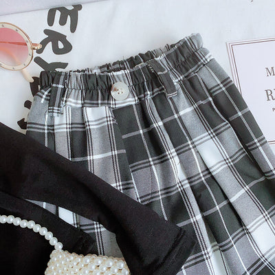 Conjunto Infantil: Blusa Cuadrille + Pantalón Ancho Elegante - Image 12