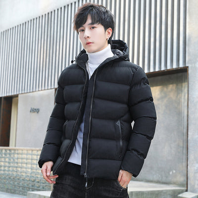 Abrigo Acolchado con Capucha para Hombre - Forro Polar Otoño Invierno - Image 7