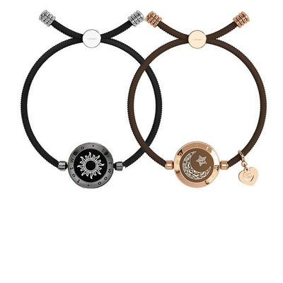 Pulsera Inteligente Sol-Luna para Parejas con Sensor Automático - Image 4