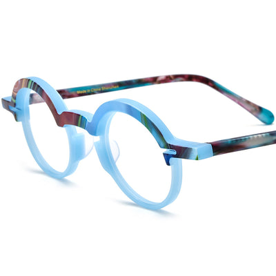 Gafas Redondas Multicolor con Filtro Luz Azul - Image 4