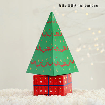 Calendario Navideño de Madera - Decoración Festiva - Image 23