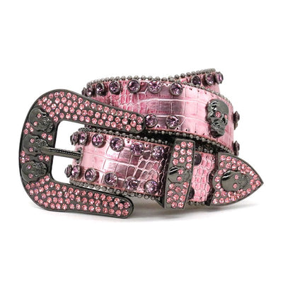 Cinturón de Moda Diamond Gun Color - Accesorio Personalidad - Image 5