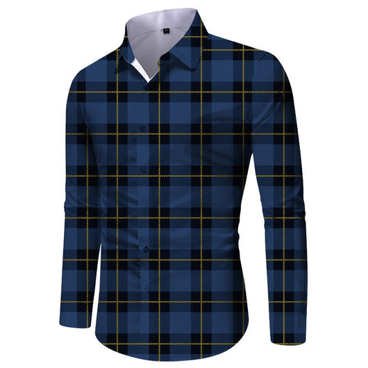 Camisa Casual Slim Fit Estampada para Hombre - Image 9