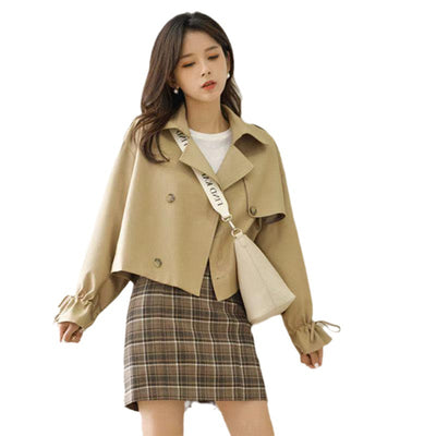 Abrigo Trench Oversized Estilo Coreano con Corte Suelto - Image 5
