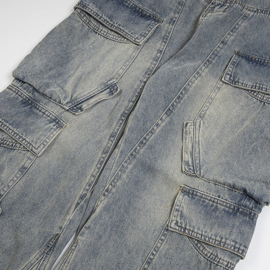 Pantalones Cargo Vaqueros Multibosillo para Hombre - Image 4