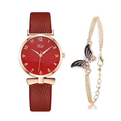 Reloj de Pulsera Personalizado para Mujer con Diseño de Cinturón y Movimiento de Cuarzo - Image 2