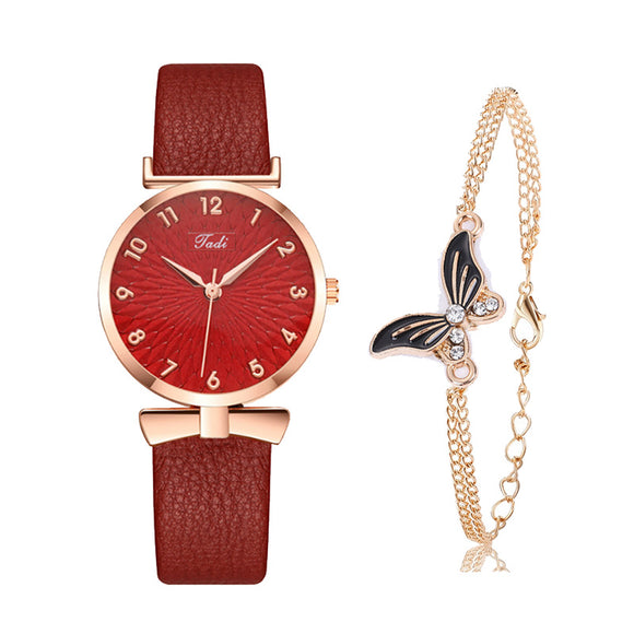 Reloj de Pulsera Personalizado para Mujer con Diseño de Cinturón y Movimiento de Cuarzo