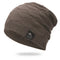 Gorro Tejido Impermeable con Forro de Terciopelo - Color Sólido