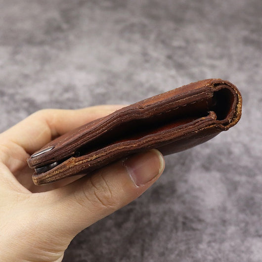 Cartera Larga para Hombre Estilo Retro Europeo con Múltiples Compartimentos - Image 20