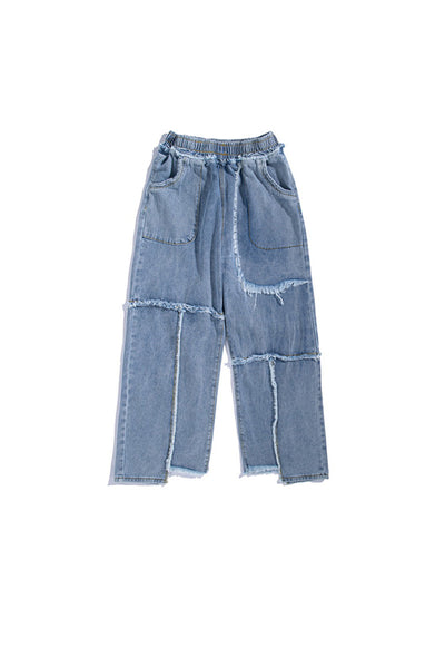 Jeans Desgastados con Bordes Crudos - Image 10