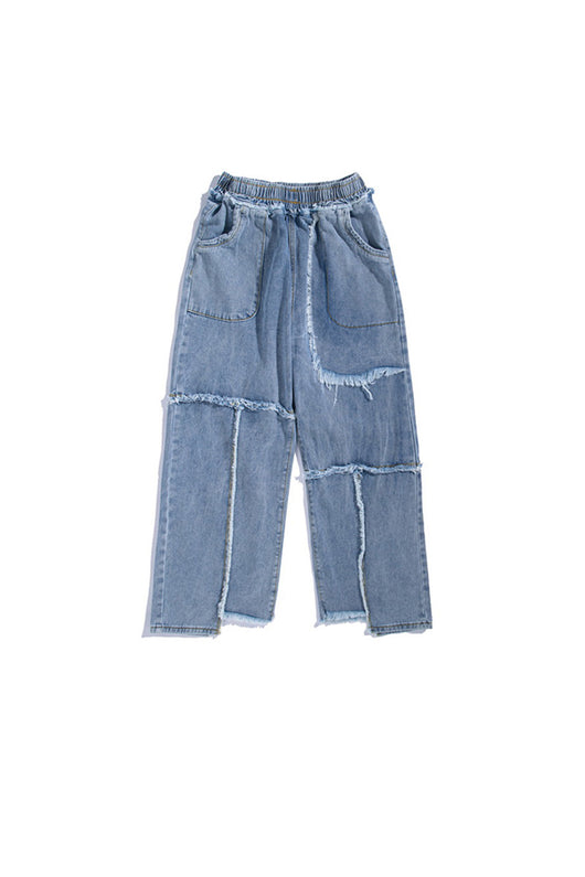 Jeans Desgastados con Bordes Crudos - Image 10