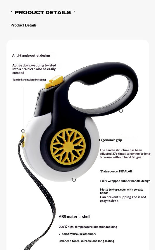 Correa Retráctil Automática Anti-Jalones para Perros - Image 14