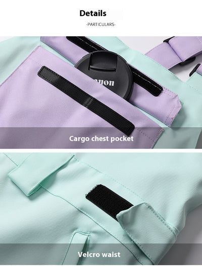Traje de Esquí Impermeable Bicolor con Refuerzos Duraderos - Image 15