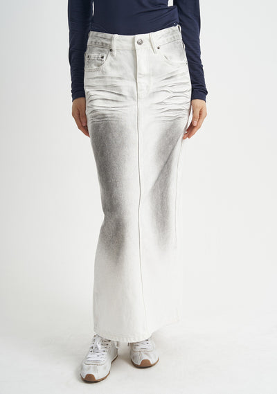 Falda Denim Lavada Estilo Otoño - Image 14