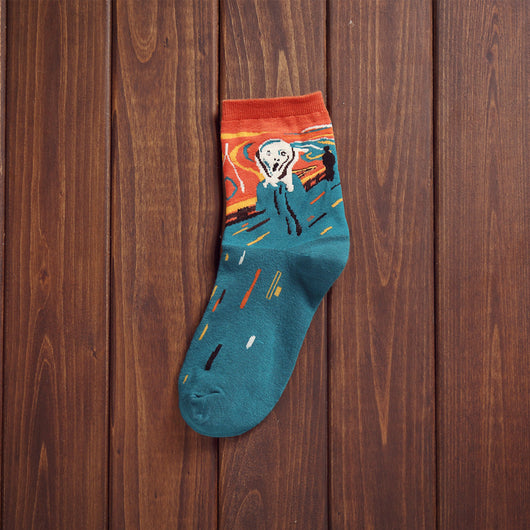 Calcetines Retro Literarios para Hombre Talla Mediana - Image 4