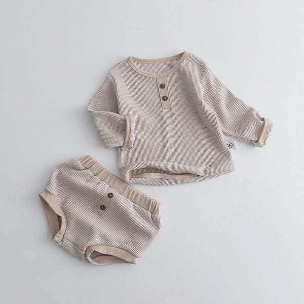 Conjunto de Ropa para Bebé Niña - Diseño Liso y Cómodo