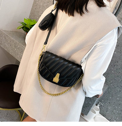 Bolso Bandolera Coreano de Hombro Ancho con Correa Ajustable - Image 6
