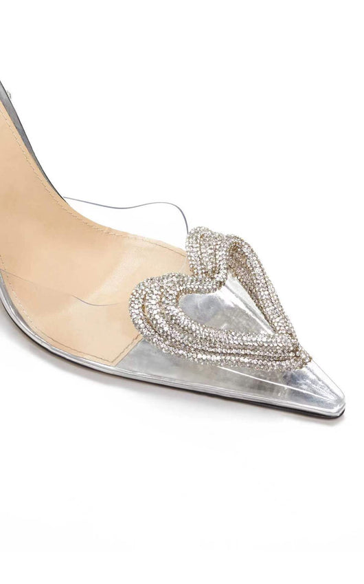 Sandalias Elegantes con Corazones de Cristal Brillante - Diseño Versátil - Image 21