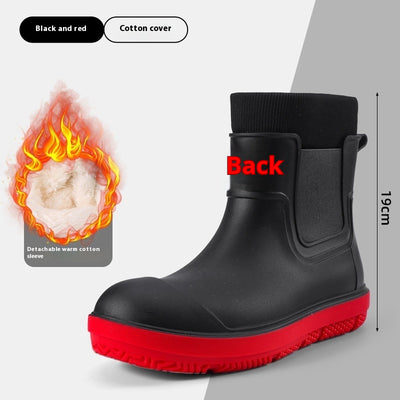Zapatos Deportivos Impermeables para Hombre con Plataforma y Forro Polar - Image 7