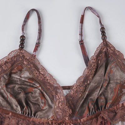 Vestido Retro Cuello V Cintura Marcada Diseño Asimétrico - Image 33