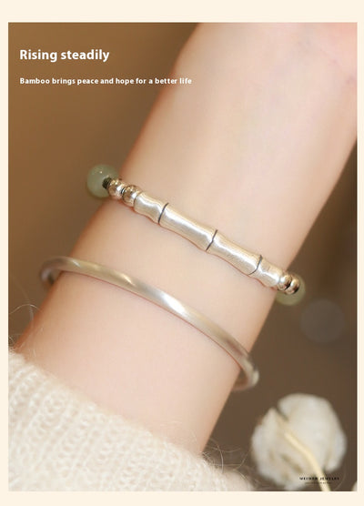 Pulsera de Bambú Artesanal Estilo Étnico Retro - Image 7