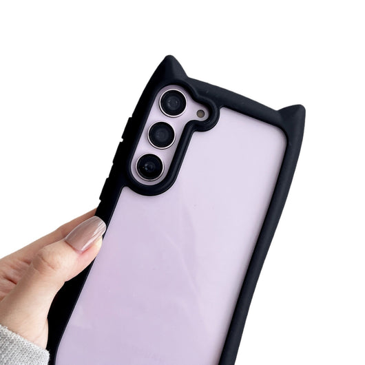 Funda Transparente para Celular con Orejas de Gato - Protección Antigolpes - Image 4