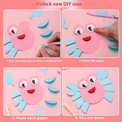 Bolígrafo Dispensador de Pegamento Secado Rápido para Niños - Creatividad sin Límites - Image 6