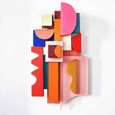 Cuadro Moderno Tridimensional para Sala de Estar - Arte Minimalista Contemporáneo - Image 5