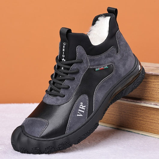 Botas de Senderismo Acolchadas Térmicas para Hombre - Caña Alta Forrada en Polar - Image 6