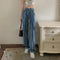 Pantalón Retro Cintura Alta Versátil para Limpiar