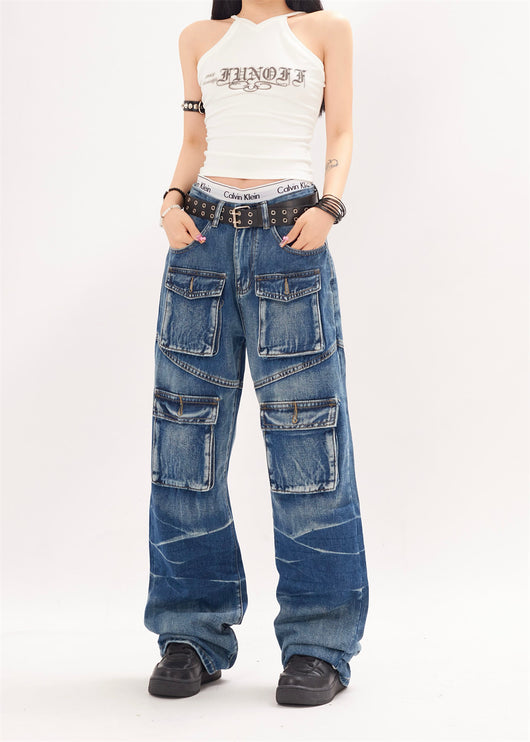 Pantalones Tie-Dye Holgados Unisex - Diseño Street Punk Exclusivo - Image 10