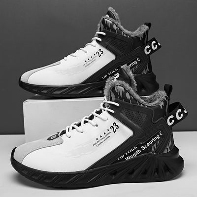 Tenis Plataforma Cuero Impermeables Mid-Top - Image 2