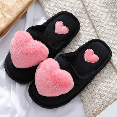 Pantuflas de Algodón Antideslizantes Cálidas Estilo Coreano para Mujer - Image 5