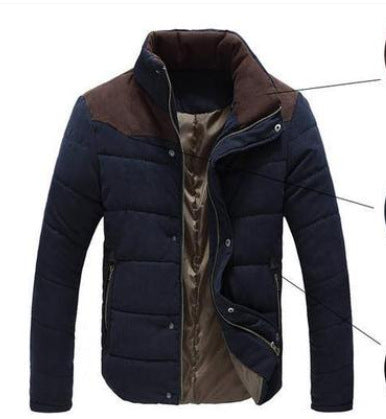 Parka Casual para Hombre: Abrigo Térmico y Cortavientos