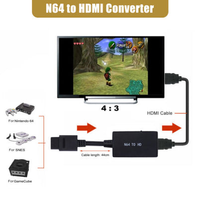 Convertidor N64 a HDMI - Cable HD para Nintendo 64, GameCube y SNES - Image 7